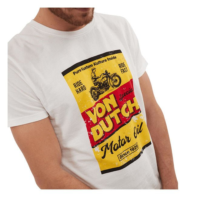 تي شيرت فون ريترو موتورسايكل س - مراجعة Streetwear Brand Tees وسعره